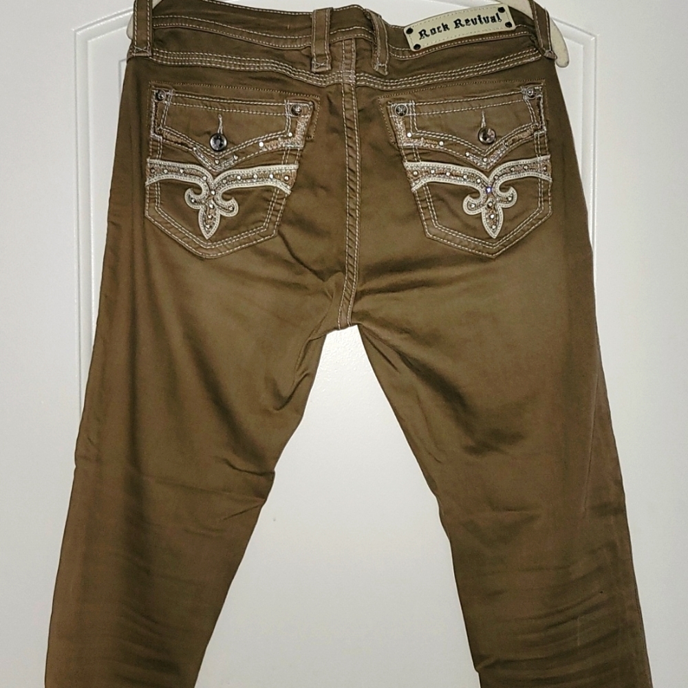 Rock Revival Capri Jean